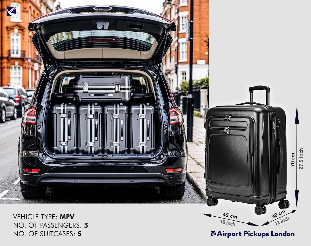 People Carrier luggage 1