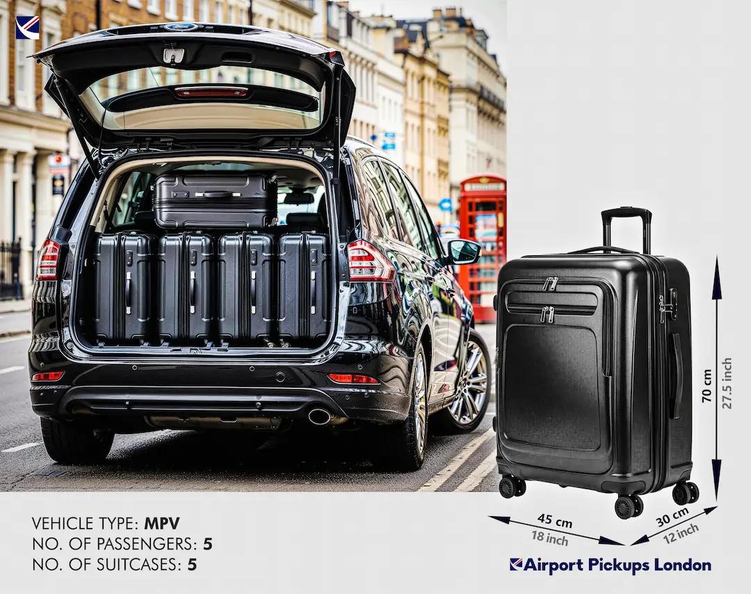People Carrier luggage 2